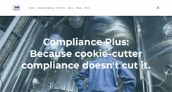 Desktop Screenshot of compliance-plus.net